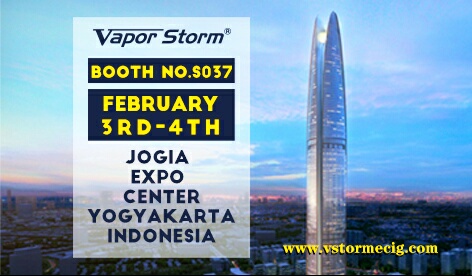 Feb.3rd-4th See you at Vape Expo Indonesia!!